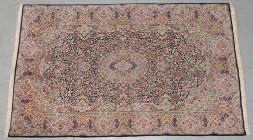 Persian Kerman Hand Knotted Rug