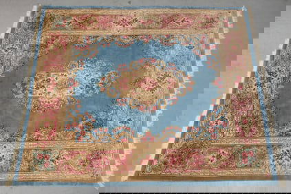 Persian Kerman Hand Knotted Rug