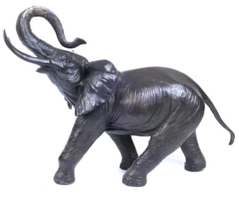 Vintage Spelter Elephant