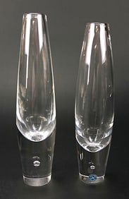 Two Steuben Bud Vases