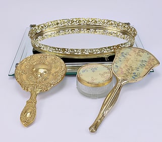 Vintage and Modern Ladies Vanity Items
