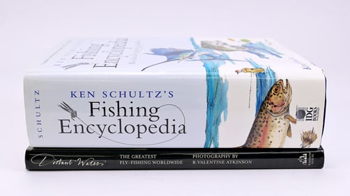 Two Fishing Coffee Table Books