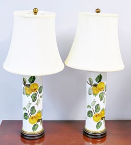 Cylindrical Glass Table Lamps