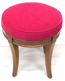 Upholstered Swivel Vanity Stool
