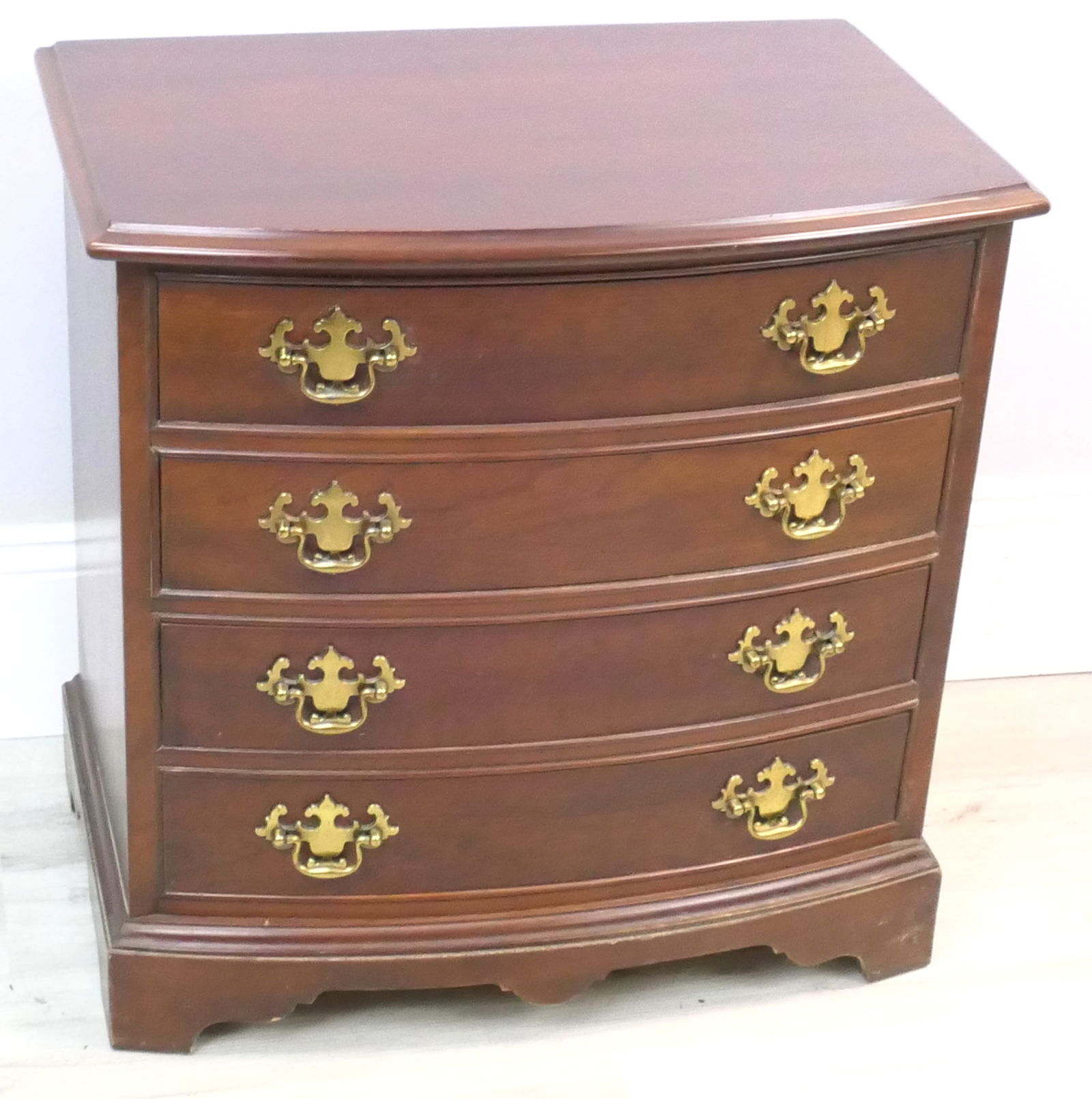 Cherry Nightstand with Four Drawers (1 of 8)