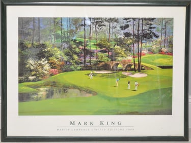 Large Golf Print by Mark King