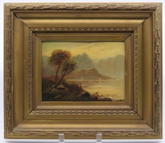 C. Collins Oil on Canvas Landscape