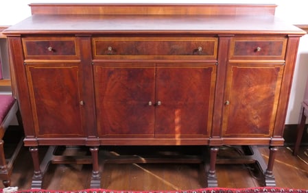 1920's Trestle Base Sideboard