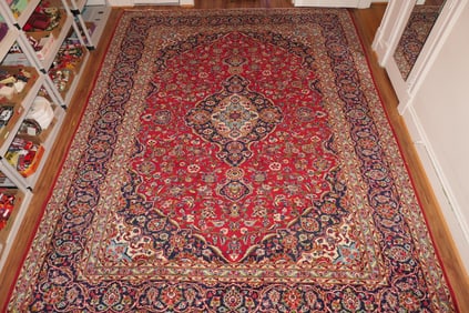 Hand Knotted Wool Rug