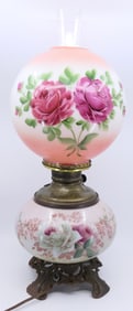 Pink Gone With the Wind Lamp