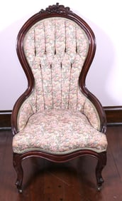 Victorian Renaissance Revival Lady's Parlor Chair