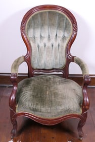 Victorian Gentlemen's Parlor Chair