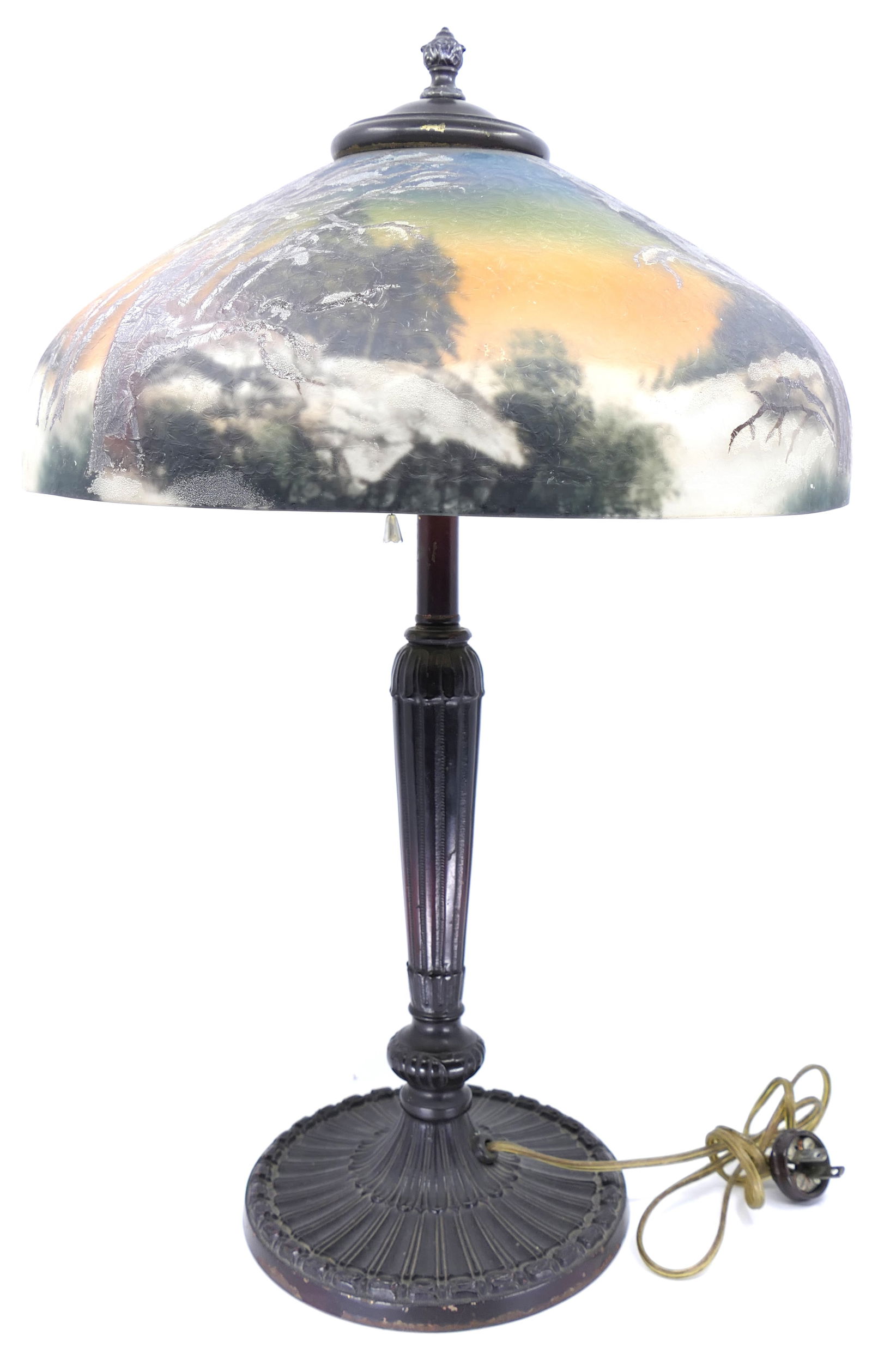 Reverse Paint Landscape Lamp (1 of 10)