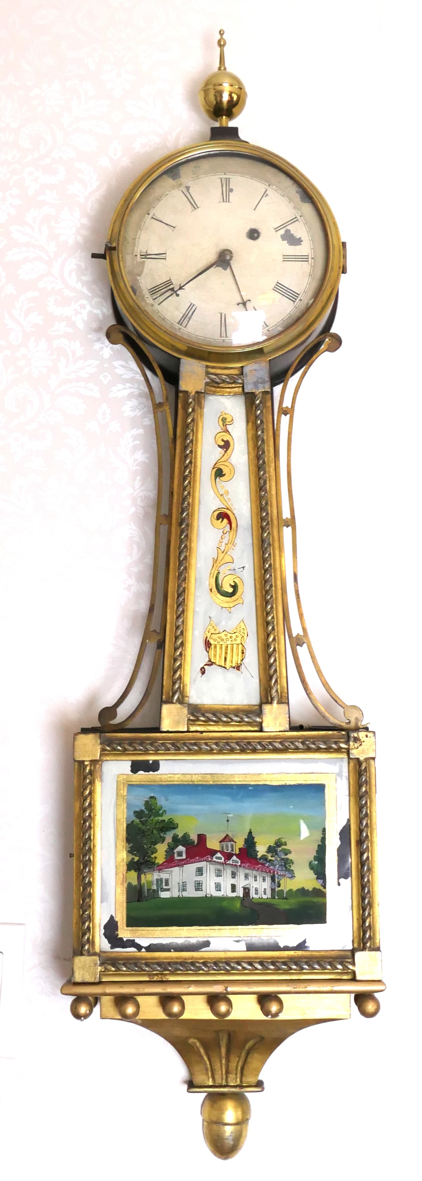 Reverse Paint Banjo Clock (1 of 11)