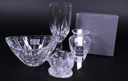 Waterford and Lead Crystal Pieces
