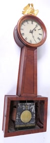 Banjo Clock with Eagle Finial