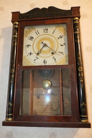 Eli Terry Splat and Column Wall Clock