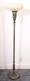 Art Deco Style Torchiere Lamp