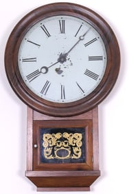 Atkins Clock Co Regulator Wall Clock