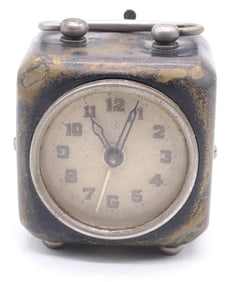 Late 1800's Portable Alarm Clock