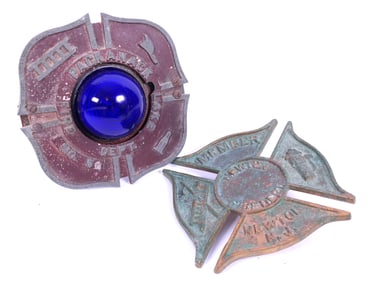 Vintage Maltese Cross Truck Bumper