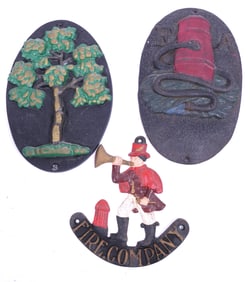 Antique Fire Insurance Plaques