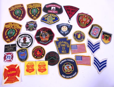 Fire Fighter Patches