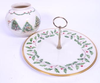 Two Lenox Holiday Pieces