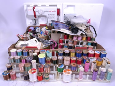 Janome Sew Mini Sewing Machine and Supplies