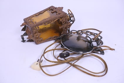 Circa 1940 Hanging Light Fixture