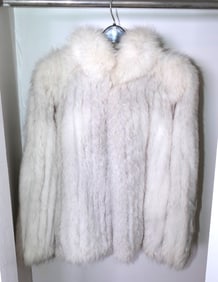 Fur Coat and Scarf