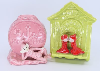 Two Pixie Wall Pockets