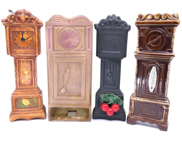 Grandfather Clock Wall Pockets
