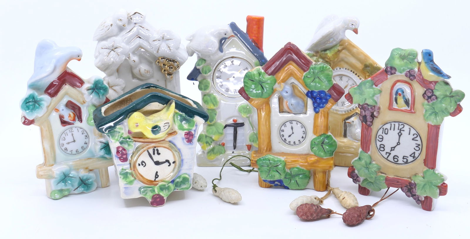 Smaller Bird Themed Wall Pockets (1 of 15)