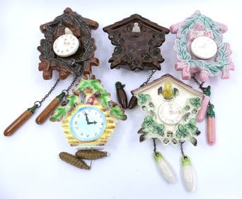 Cuckoo Clock Wall Pockets