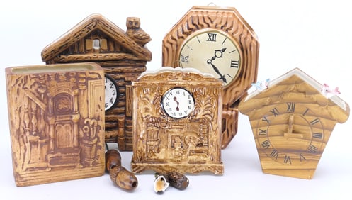 Log Cabin/ Wood Wall Pockets