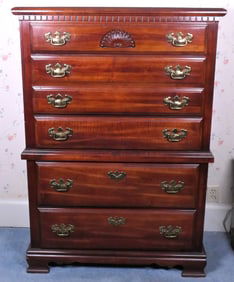 Five Drawer Chest on Chest