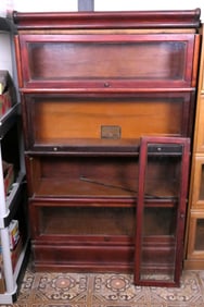Antique Globe-Wernick Barrister Bookcase