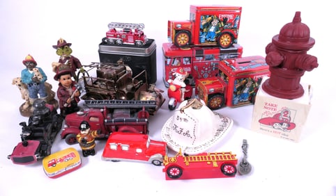 Fire Fighter Decor and Trinkets