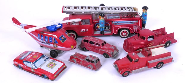 Vintage Fire Vehicles