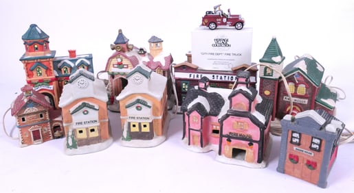 Fire Fighter Christmas Buildings