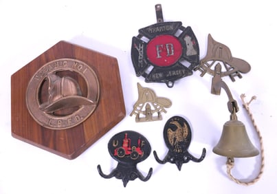 Metal Fire Fight Wall Hangings