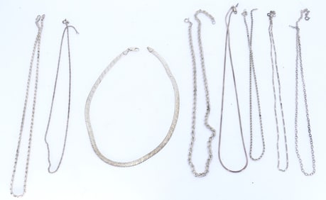 Eight Sterling Chains