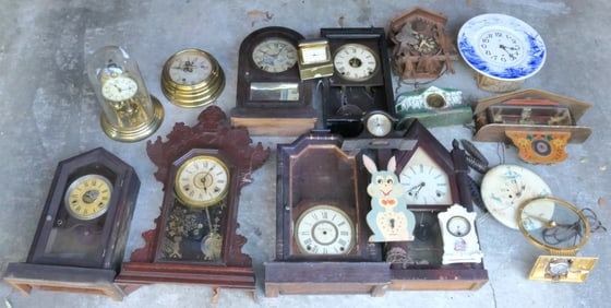 Incomplete Clock Housings