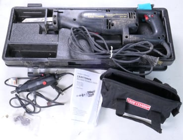 Two Sears Craftsman Power Tools