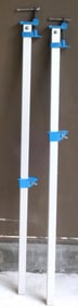 Two 4' Aluminum Sash Clamps
