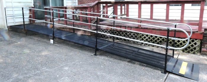 Amramp Modular Ramp System with Two Portions