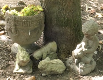 Concrete Yard Art