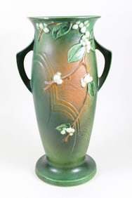 Roseville Snowberry Floor Vase