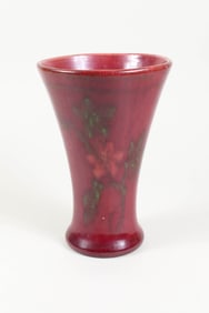 Red Weller Vase